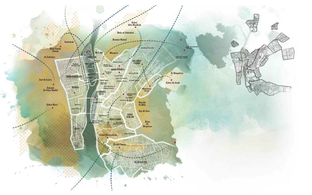 …cairo stories, map of Cairo and environs with story locations